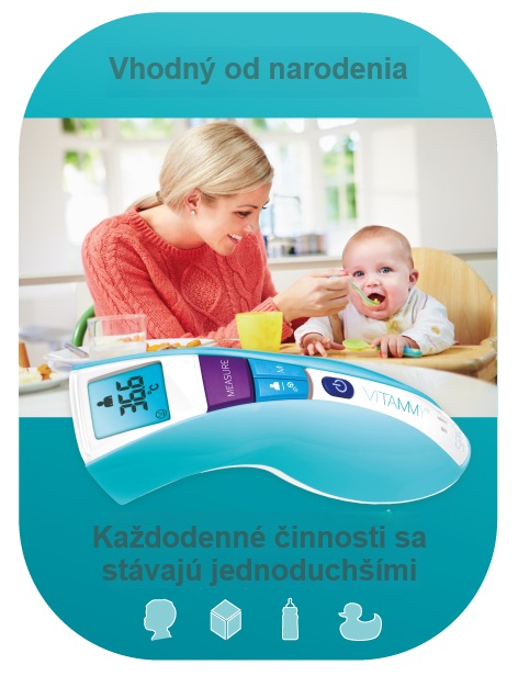 multifunkčný teplomer